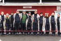 Byggplatsen Dag 1