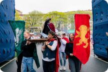 Byggplatsen Dag 1